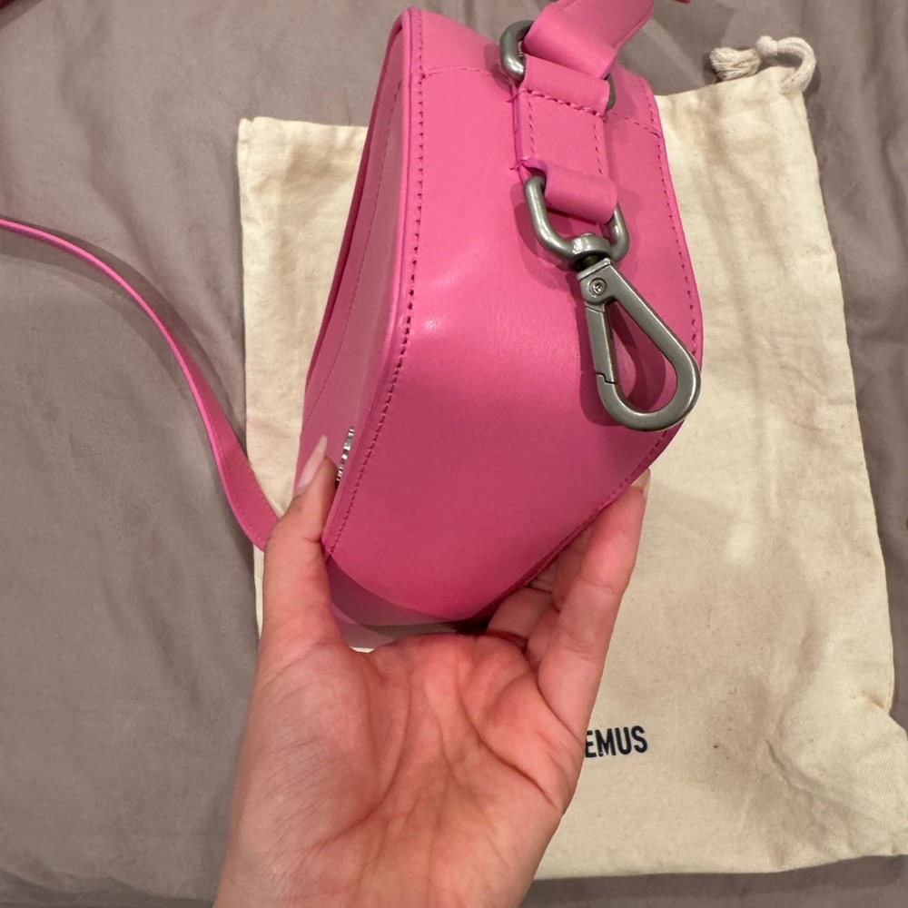 Jacquemus Pink 'Le Baneto' Bag Pink Crossbody Bag - Picture 5 of 7